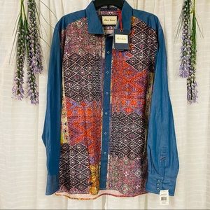 NWT Robert Graham Shirt- XXXL
